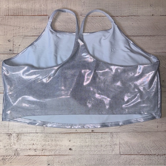 Old Navy Active Womens Powersoft Tank Top Light Support Built In Bra Size 4X - Picture 6 of 6